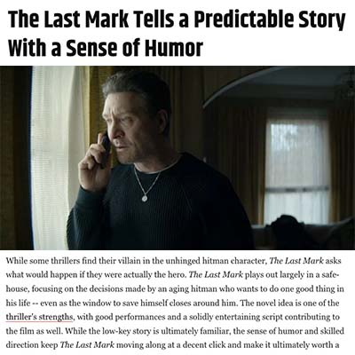 The Last Mark Tells a Predictable Story With a Sense of Humor